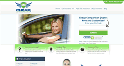 Desktop Screenshot of cheapautoinsuranceco.com